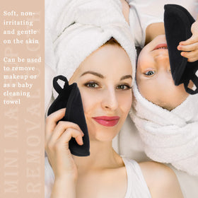 Queekay makeup remover cloths offer reusable, washable daily use.