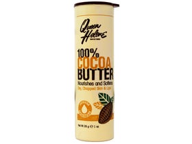 Cream being applied to the face for soft, moisturized skin with Cocoa Butter.