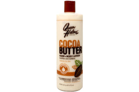 Queen Helene Cocoa Butter Lotion nourishes skin with familiar cocoa butter aroma.