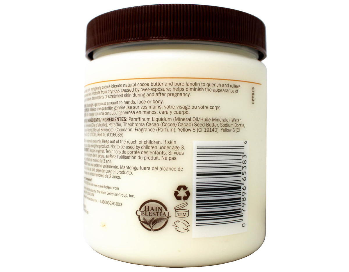 Queen Helene Cocoa Butter Moisturizing Kit packaging ready for daily use.