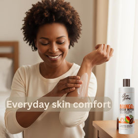 Queen Helene Lotion on hand demonstrates smooth, non-greasy finish.