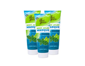 Queen Helene Masque Mint Julep jar close-up showing mint formula for oil control