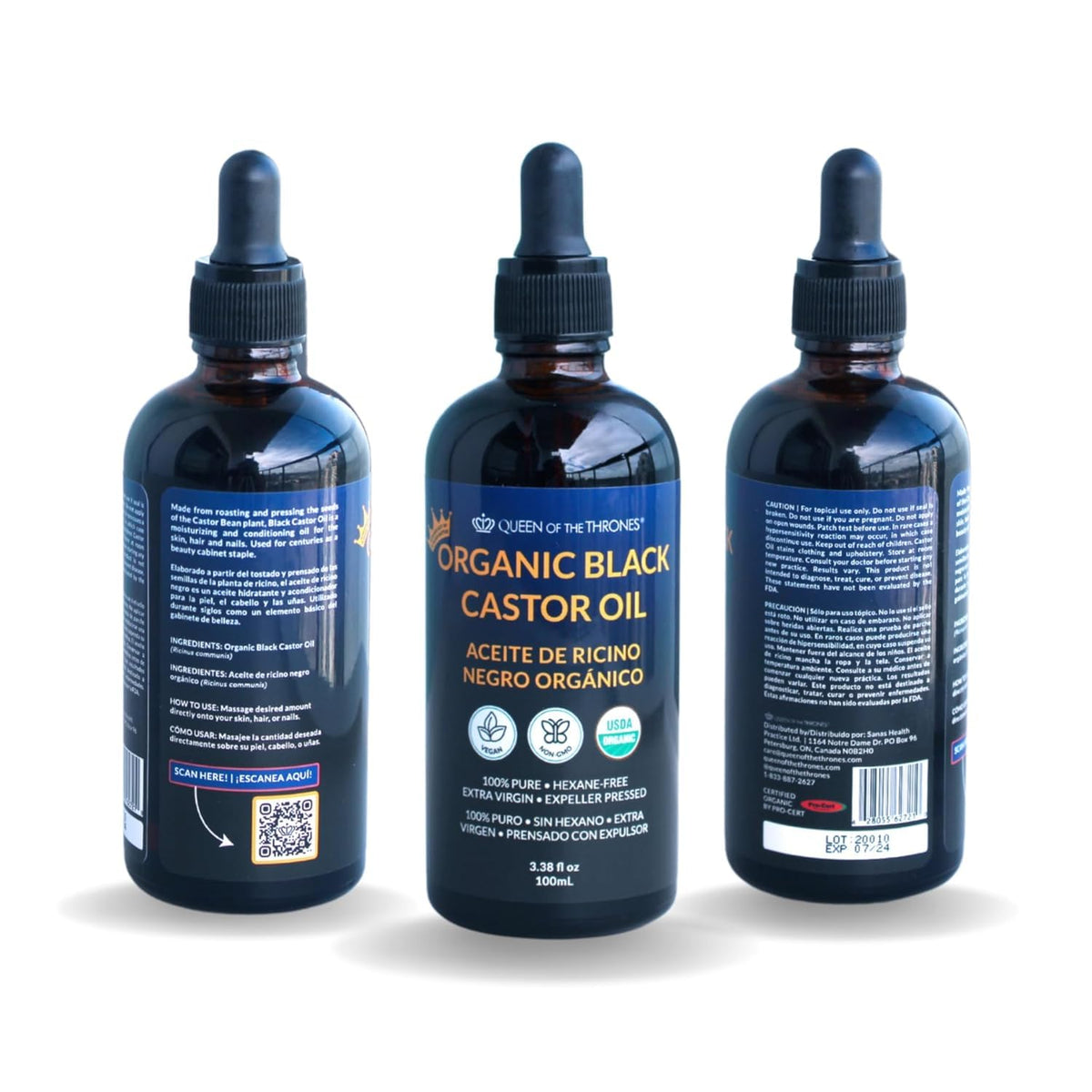 Skin care with Queen of the Thrones oil to soften dry patches and nourish skin.