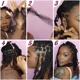 QUEEN VIRGIN REMY QVR Soft afro kinky texture blends easily.