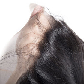 Queenset 150% density lace frontal creates fuller scalp appearance.