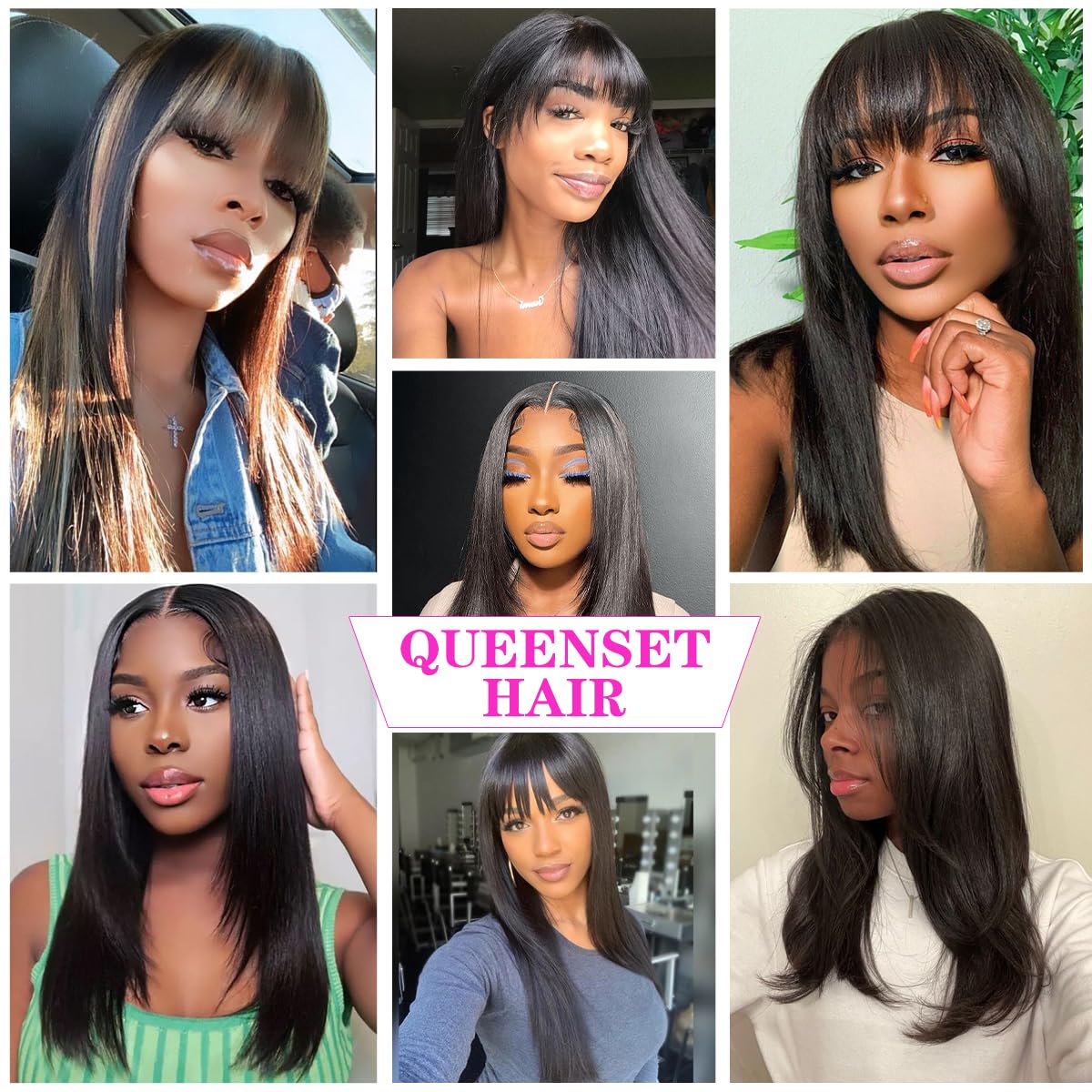 Queenset HD transparent lace blends with skin tone for invisibility.