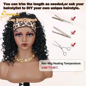 QUEENTAS silky-soft headband enhances comfortable wear all day.
