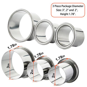 QUEESALN 2-inch open canister stores compact tools on tidy workstation.
