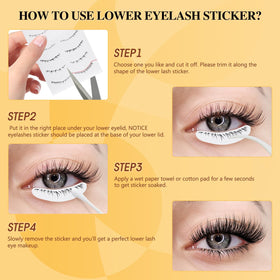 QUEWEL model wearing magnetic lashes demonstrates seamless, secure wear.