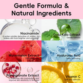 QUIYUM Citrus Vitamin C Toner bottle, brightening toner for even tone.