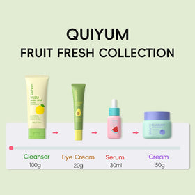 QUIYUM Travel-friendly kit fits in a purse for on-the-go skincare