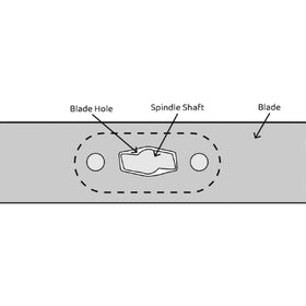 QuickieParts 742P05528 blade profile demonstrates compatibility and clean cuts.