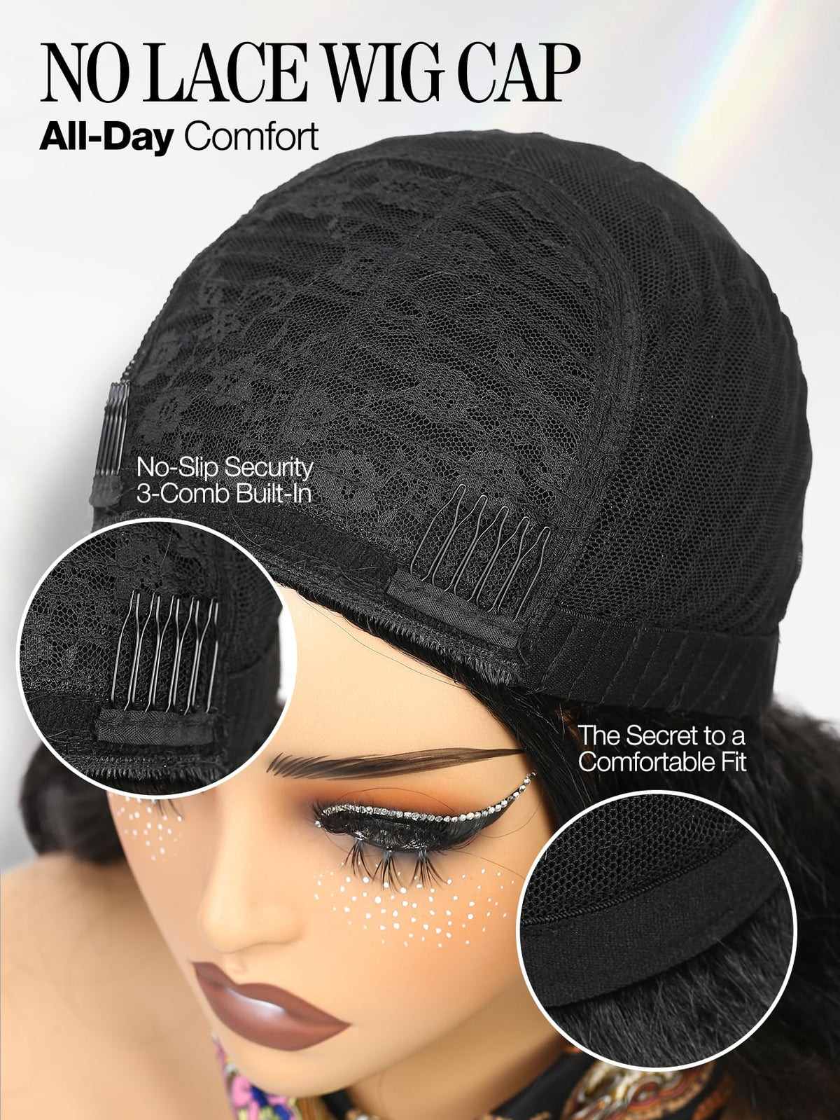 Quickwig beginner-friendly wear emphasizes simple glue-free styling