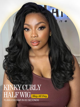 Quickwig body wave texture captures the yaki-inspired multi-texture look
