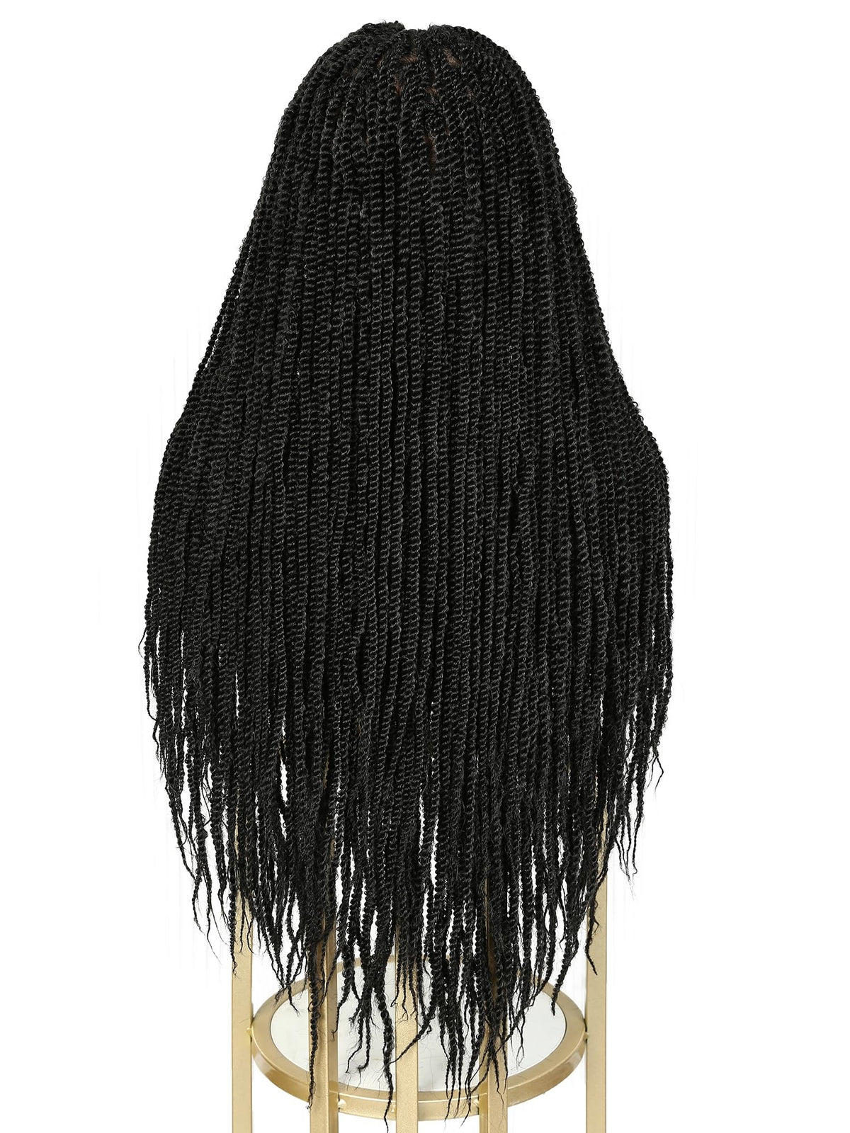 Quickwig Senegalese twist 26in long braids look ideal for protective styling.