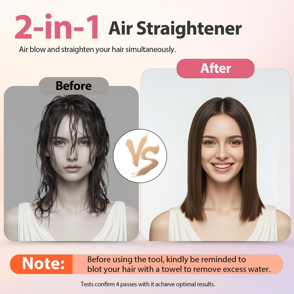 Quico temperature controls close-up highlighting precise 5-temp range for different hair types