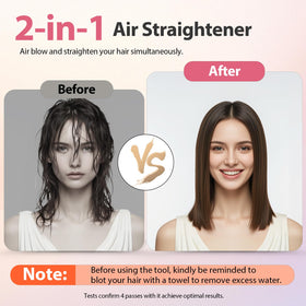 Quico temperature controls close-up highlighting precise 5-temp range for different hair types