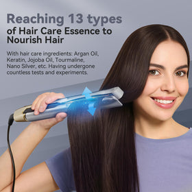 QUICO negative ions concept image for frizz control