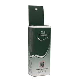 Quimica Alemana Nail Hardener after use showing potential visible nail improvement.
