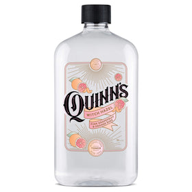 Quinn's Alcohol-Free Witch Hazel bottle with pour for gentle cleansing and refreshing skin.