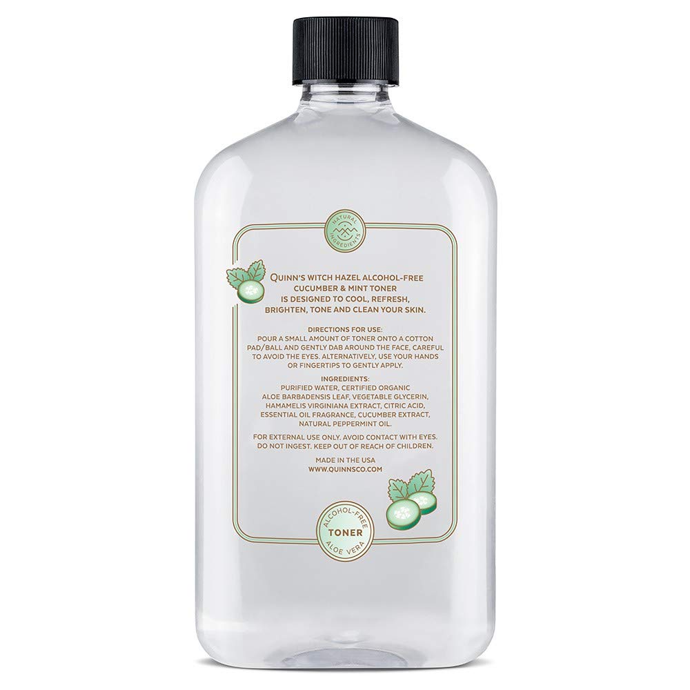 Quinn's product on dresser evokes daily-refreshing ritual for balanced skin.