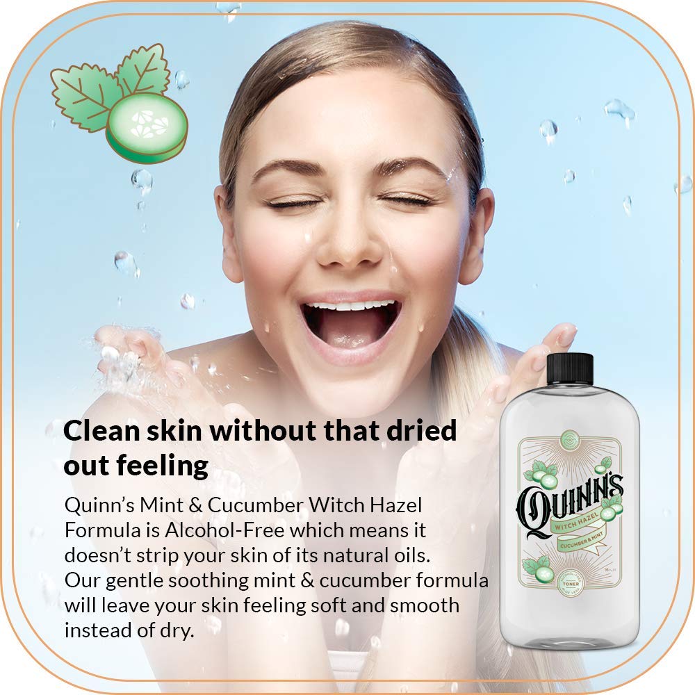 Quinn's cucumber mint fragrance scene suggesting a cooling, pleasant aroma.