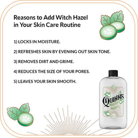 Quinn's skin-care routine application shot hints at all-in-one cleansing and moisturizing use.