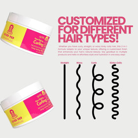 Quirk pop Easy rinse formula demonstrates simple wash-out.