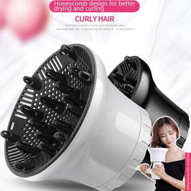 Quivorant easy-connect diffuser fits most dryers for quick setup