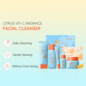 QUIYUM Citrus Vitamin C Gift Set packaging visual shows a ready-to-gift design