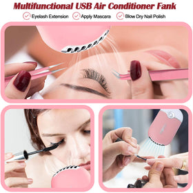 QUKLOGEN curved tweezers enable comfortable lash separation and alignment.