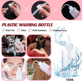 QUKLOGEN disposable mascara brush maintains hygienic application between clients.