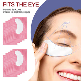 QUKLOGEN silicone pad holds false lashes securely during fitting and storage.