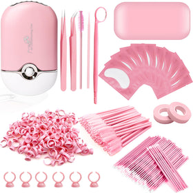 QUKLOGEN USB air blower cooling lashes for even adhesive drying