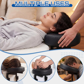 Qunclay memory foam padding reduces facial pressure during care.