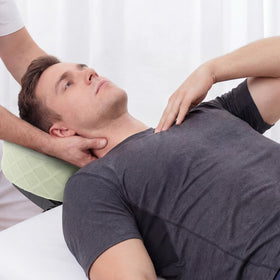 Qunclay pillow and bracket included for various treatments
