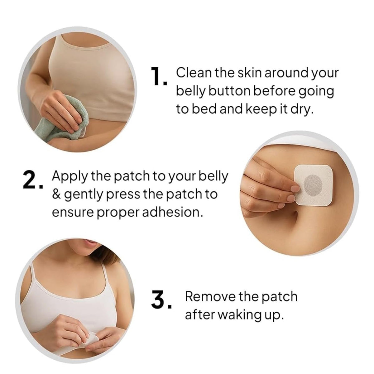 QUOLYVATE Qzem body patch thin profile enables discreet wear all day.