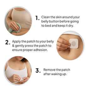 QUOLYVATE Qzem body patch thin profile enables discreet wear all day.