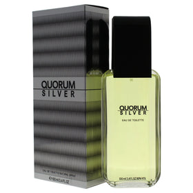 Quorum Silver compact packaging ideal for travel and easy carry.