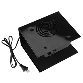 QUTUNI nail dryer large outlet aids even drying for hands or feet.