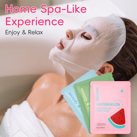 QUIYUM watermelon niacinamide mask brightening and smoothing