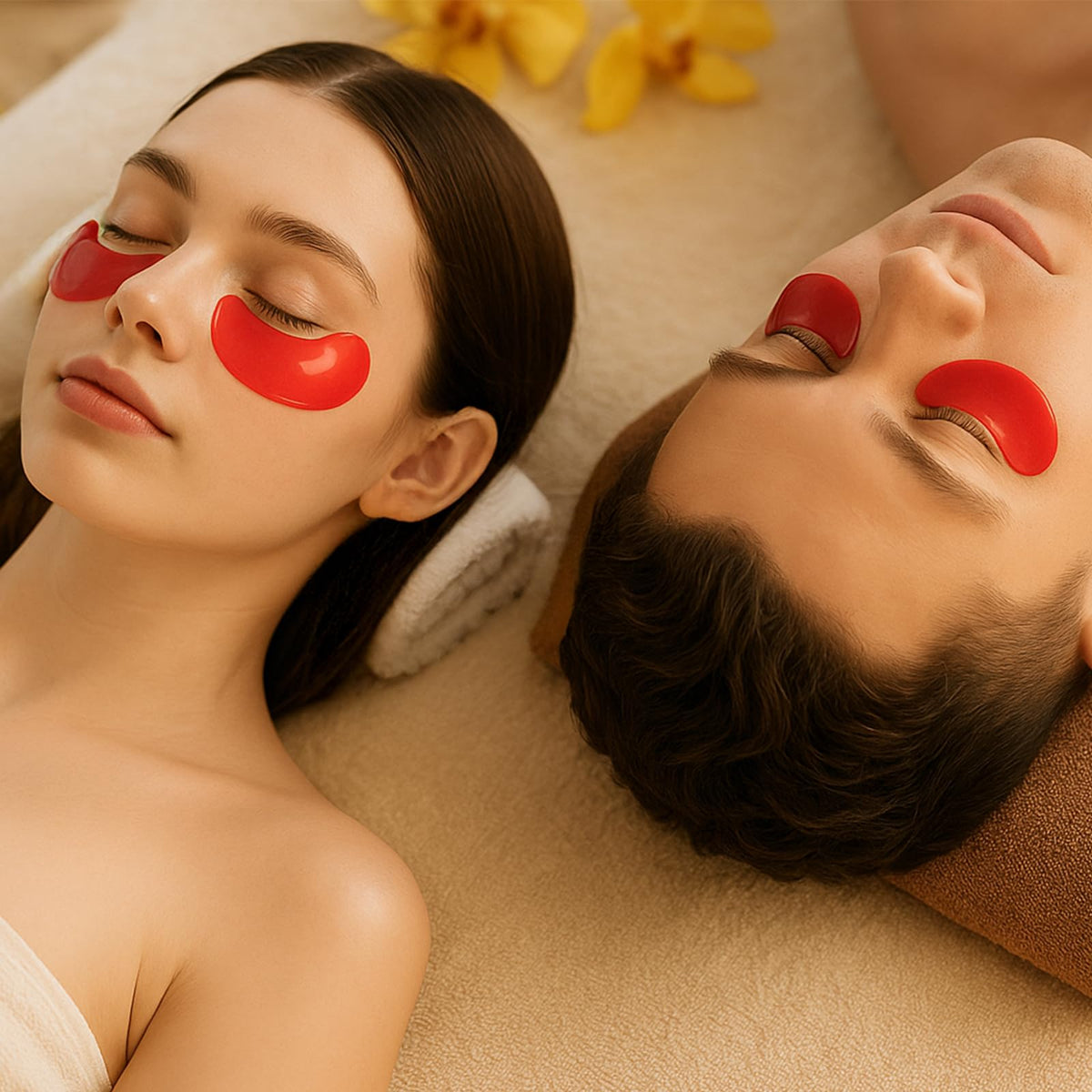 QUIYUM Watermelon lip-eye mask hydrates delicate lip and eye areas