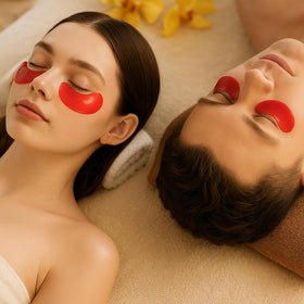 QUIYUM Watermelon lip-eye mask hydrates delicate lip and eye areas