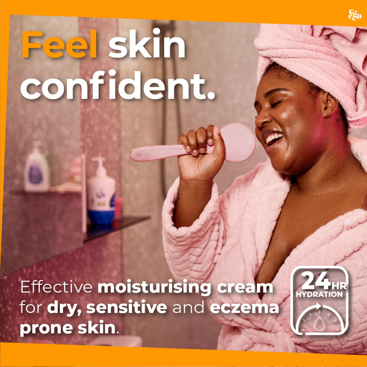 Close-up texture of QV Cream reveals rich, non-greasy finish