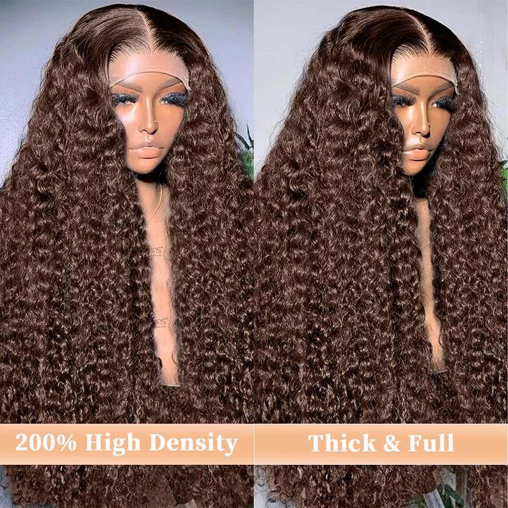 QWedafy pre-plucked baby hairs and natural hairline for realism.