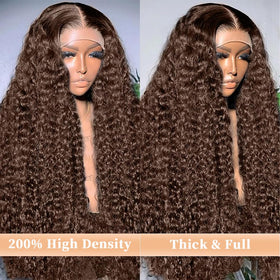 QWedafy pre-plucked baby hairs and natural hairline for realism.
