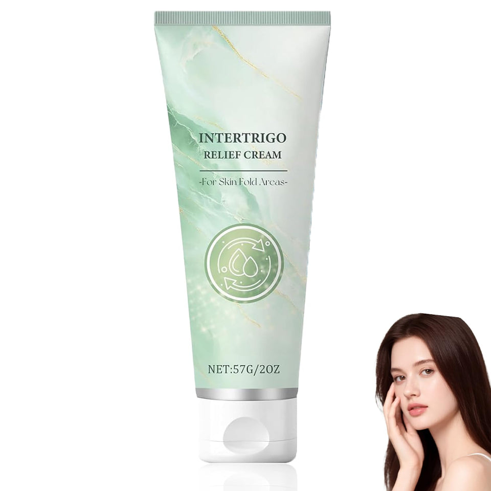 QYGCHUSIN Intertrigo Cream jar open shows texture for quick dryness and comfort.