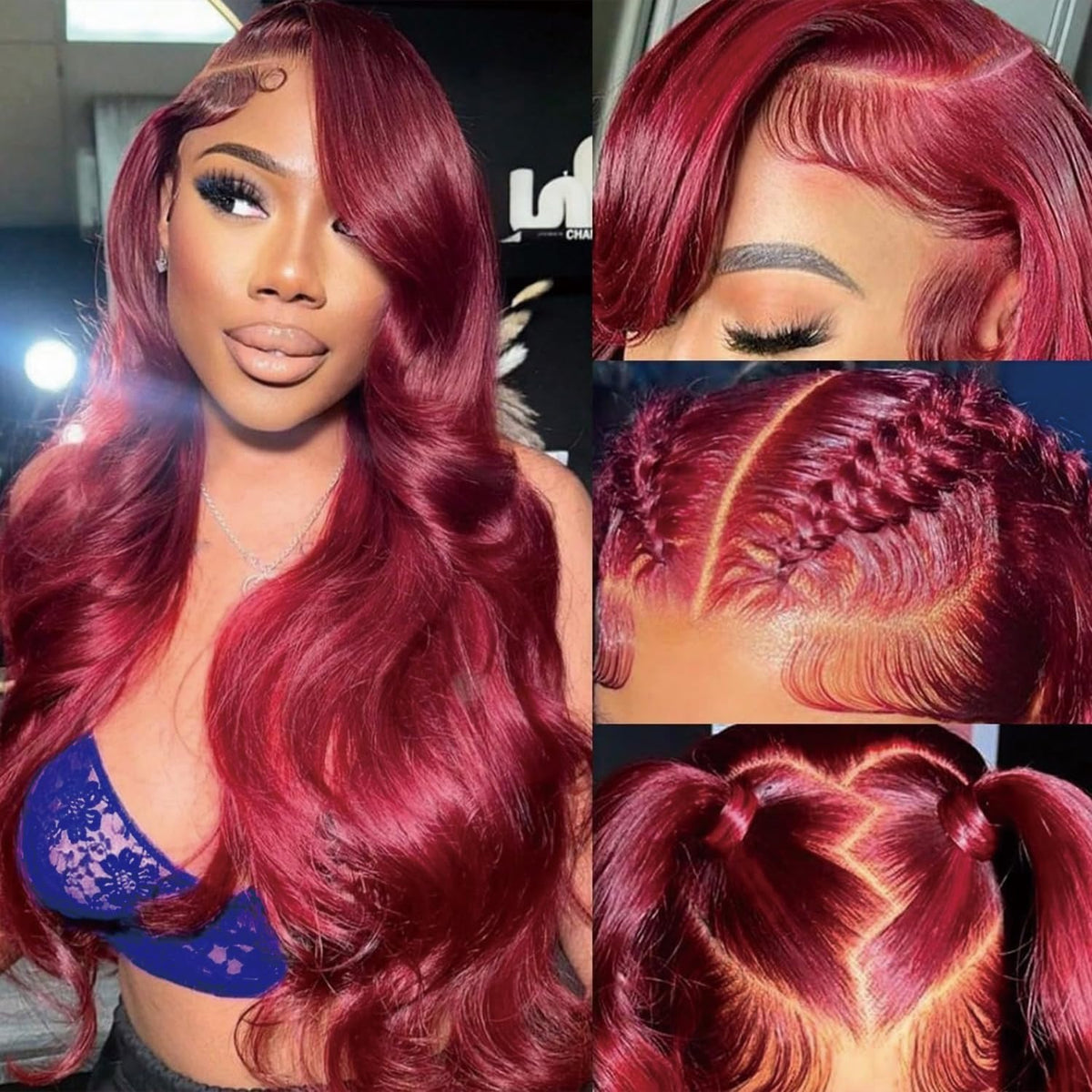 QZOQZO 13x6 hd transparent Swiss lace front shows breathable comfort and seamless parting.