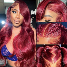 QZOQZO 13x6 hd transparent Swiss lace front shows breathable comfort and seamless parting.