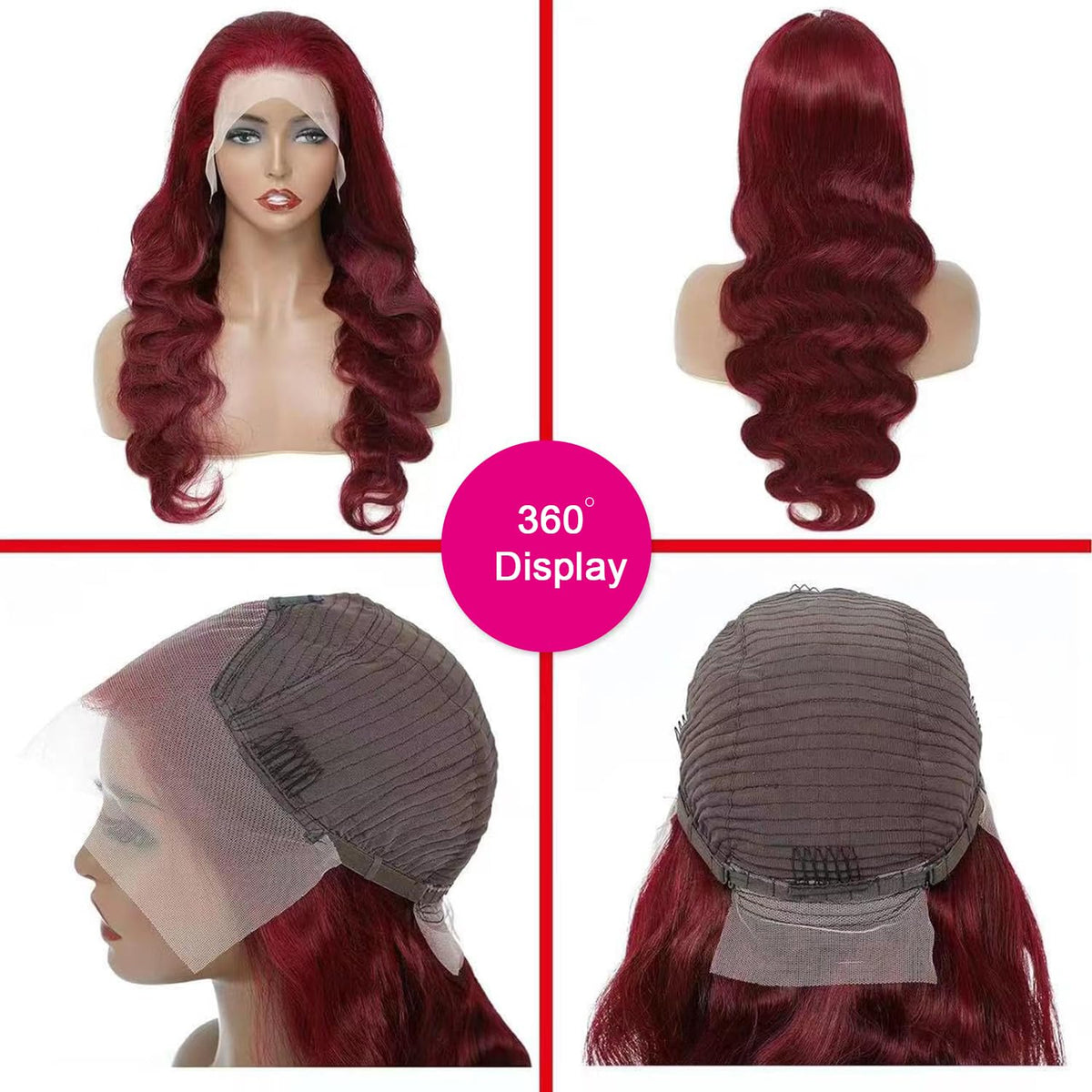 QZOQZO 13x6 lace-front wig offering versatile parting and styles
